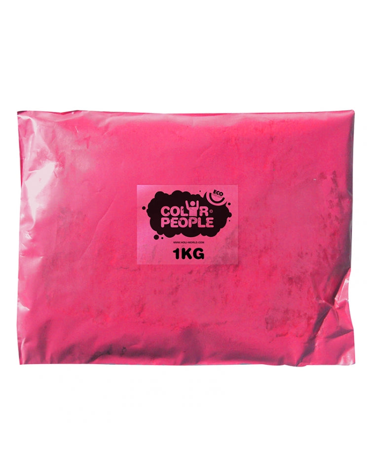 Poudre Holi Gulal Bleu Ciel 1 Kg - Soluble Dans L'Eau, Naturelle - Pour Fêtes, Photos, Mariages